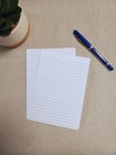 College Ruled Lined Blank Sticker 5  X 7 