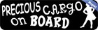 Stickertalk Precious Cargo Car Magnet 10x3 Child Safety Vehicle Sign