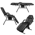 75   Adjustable Tattoo Spa Salon Facial Bed Massage Table Chair Beauty Therapy