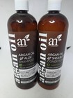 Argan Oil Shampoo   Conditioner  Sulfate-free Formula Aloe shea Butter 16 Oz Ea 