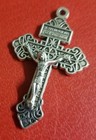 6 Rosary Center   Crucifix St  Saint Michael Archangel Italy Centerpiece 