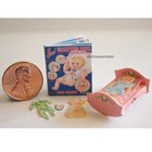 Sleeping Doll Paper Doll Book Set With Cradle 1 12 Scale Children s Nursery Baby