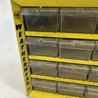Vintage 1960   s Weatherhead 20 Drawer Metal Parts Accessories Shop Cabinet