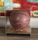 Stephen Curry Signed Autographed Basketball  Steph  W display  Jsa  Warriors