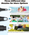 Rechargeable Air Pump 6000mah Battery Cordless Inflator For Mattress Pool Boat
