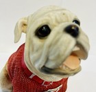 Georgia Bulldogs Uga Mascot Figurine Meico Inc Red Sweater Spiked Collar  read 
