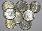 Egypt Farouk Silver Ah1356  1937 2 Piastres Aunc unc Km 365 Random Pick  1 Coin 