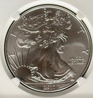2017 Ngc Ms 70 Silver Eagle  999 Graded Oz First Day Of Issue 225th Anniversary