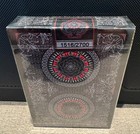 Bicycle Black Rose Playing Cards Deck Mint Sealed Limited Edition  1516 2700