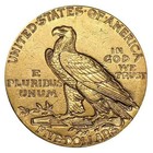  5 Indian Head Gold Half Eagle 0 2419 Ozt Very Good - Very Fine Vg-vf Random