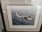 U s  Air Force Lockheed C-141b Starlifter Signed Framed Picture Atlanta Georgia