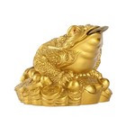 Chinese Feng Shui Money Frog  Wealth Lucky Money Toad Office Ornament Lucky F   