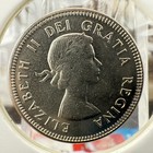 1963 Canada Queen Elizabeth Ii Proof Like 5 Cents 5c Nickel Km    57 Unc Sp1554