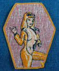 Nos 70s Original Vintage Girl 4  Patch Funny Retro Hippie Sexy Lady Foxy Woman