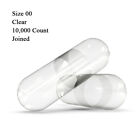 Empty Capsules Size 00-10000 Count Empty Gelatin Capsules - Joined Beef Gel Caps