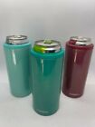 12oz Insulated Slim Can Cooler - Icy Cold Retention   choose Color   Fast Ship