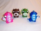 9pc Vintage Lot Puppy Dog Lighters Butane Refillable W  Display New Old Stock