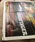 1980 Goldfinger 27x41 Reprint Folded Movie Poster