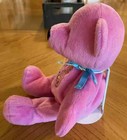 Fao Schwarz Fao Girl Pink Teddy Bear Plush Stuffed Animal Bean Bag Toy 10    M3
