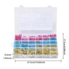 550pcs Heat Shrink Butt Wire Connectors Waterproof Crimp Splice Terminal Kit