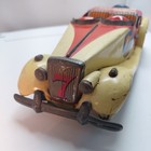 Vintage Bandai 1956 Overland Race Winner Tin Litho Toy Car Japan Rare Friction