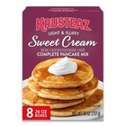 Krusteaz Sweet Cream Pancake And Waffle Mix  Light   Fluffy  26 Oz Box  8 Pack 