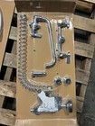 Wall-mounted Pre-rinse Faucet With 8  Centers And 12  Add-on Faucet