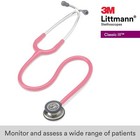 3m Littmann Classic Iii Monitoring Stethoscope  5633  Pearl Pink Tube