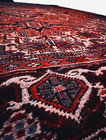 Circa 1875 - 1900  connoisseur-caliber  Antique Heriz Serapi Rug 11  X 8 