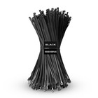 1000pcs Nylon Universal Cable Heavy Duty Tie Buckle Self Locking Zip Ties Holder