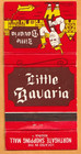 Little Bavaria Restaurant Matchbook Cover Northgate Mall Regina Icmsc5
