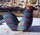 One Of A Kind Signed Wood Hand Carved Painted Alebrije M  xico Spirit Bird Animal