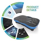 Fitness Vibration Plate Exercise Equipment Whole Body Shape Exercise Machine    