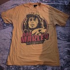 Vintage Zion Rootswear Bob Marley  natty Dread  T-shirtmustard Yellowlarge