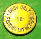 New Philadelphia  Ohio    Oh-3630-a    Parking Lot Meter  Vintage  Parking Token