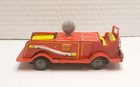 Vintage Action Toy Tin Friction Fire Truck Original Box Tiny Giant Sss  open Box