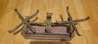 Vintage Antique Cast Iron Balance Scale     Two Pan