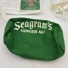 Vintage Seagram   s Ginger Ale Golf  Set - Pouch  Nos Luggage Tag  Accessories