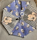 Disney Mickey Mouse 21-inch Kid s Umbrella With Clamshell Handle New Blue 