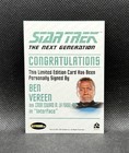 2017 Rittenhouse Star Trek  The Next Generation Ben Vereen Autograph Card Auto