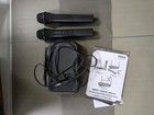 Pyle Dual Fixed Frequency Wireless Handheld Karaoke Microphones With 2 Handhel 1