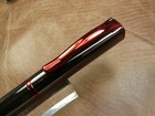 Monteverde Impressa Gun Metal Red Trim Twist Action Ballpoint Pen  New In Box