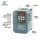 Huanyang Vfd 220v 3hp 2 2kw Inverter Cnc Single Phase To 3 Phase For Motor