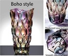 9  H Clear Glass Vases For Flowers  Thickened 3 4lb Vases For Table Centerpiece