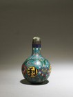 A Cloisonne Snuff Bottle
