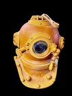 Antique Style Diving Helmet Desk Display Nautical Maritime Decor Copper Brass