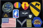 Military Us Patches Wwii And  Vietnam Lot-24