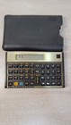 Vintage Hewlett Packard 12c Calculator In Carrying Case Made In The Usa