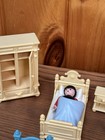 Playmobil Victorian Mansion Dollhouse Bedroom Furniture Figures Accessories Lot