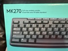 Logitech Mk270 Wireless Keyboard Mouse Combo Full-size New Sealed Free Ship